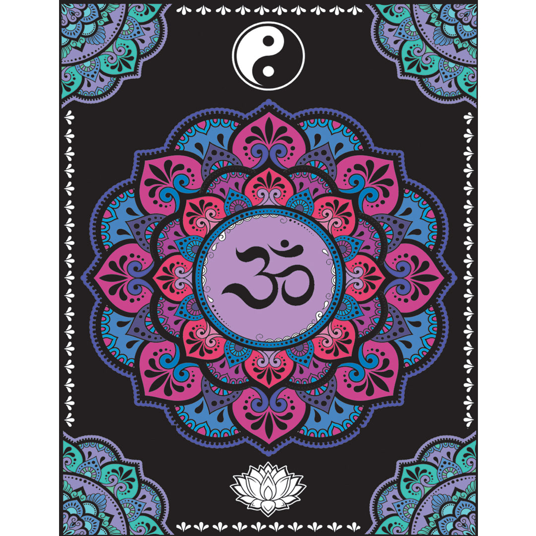 ColorVelvet Small - Om Mandala
