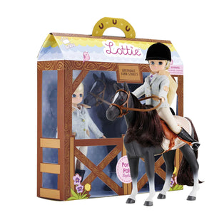 LOTTIE DOLL SET- PONY CLUB