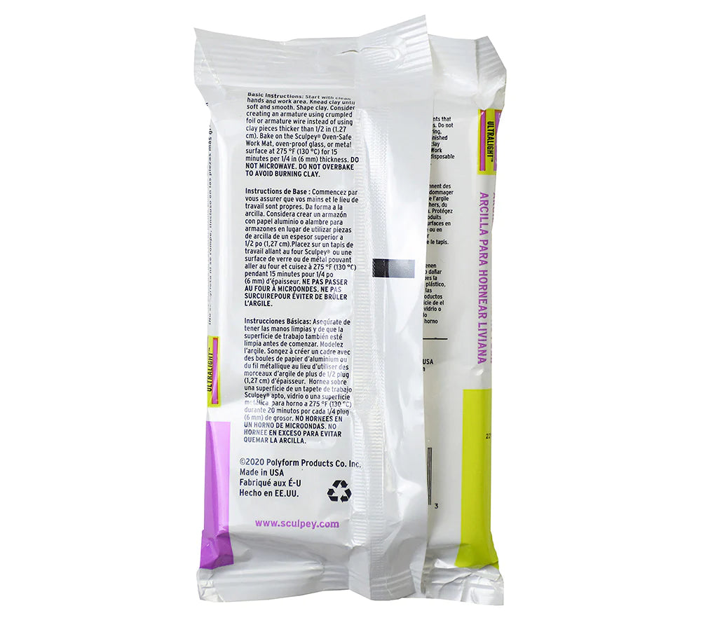 Super Sculpey Ultralight - White 8oz/227g