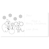 Traceable Handwriting Practice Christmas Cards (10 Pack)