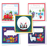 Traceable Handwriting Practice Christmas Cards (10 Pack)