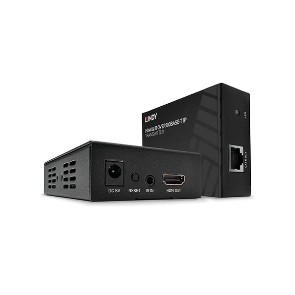 Lindy HDMI and IR over 100Base-T IP Extender Black 38126