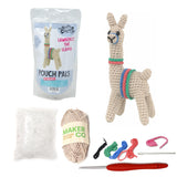 Knitty Critters Crochet Kit - Lawrence The Lama