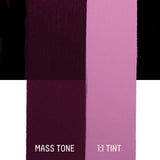 Deep Violet (S3) tint swatches on a white and black background