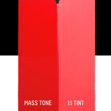 Color swatch with red and pink tones labeled 'Mass Tone' and '1:1 Tint'.