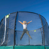 Lotus Classic Round Trampoline Outside