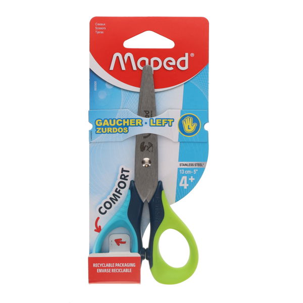 Maped Sensoft 13cm/5'' Left Handed Scissors (Assortment)