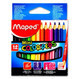 Maped Color'peps Mini Colouring Pencils (12 Pack)