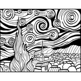 ColorVelvet Large - Van Gogh Starry Night