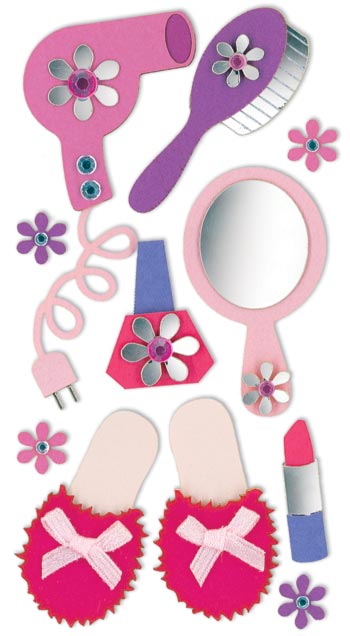 Essentials Sticker Sheet - Girly Accessories