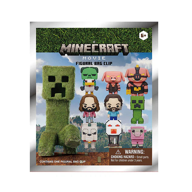 Minecraft Movie Bag Clips