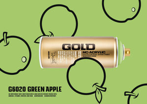 Montana GOLD Spray Paint - Green Apple (G6020)