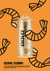 Montana GOLD Spray Paint 400ml - Scampi (G2040)