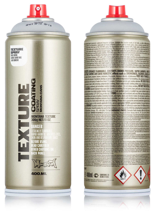 Montana Tech Spray Texture Coating - Grey (T8000)
