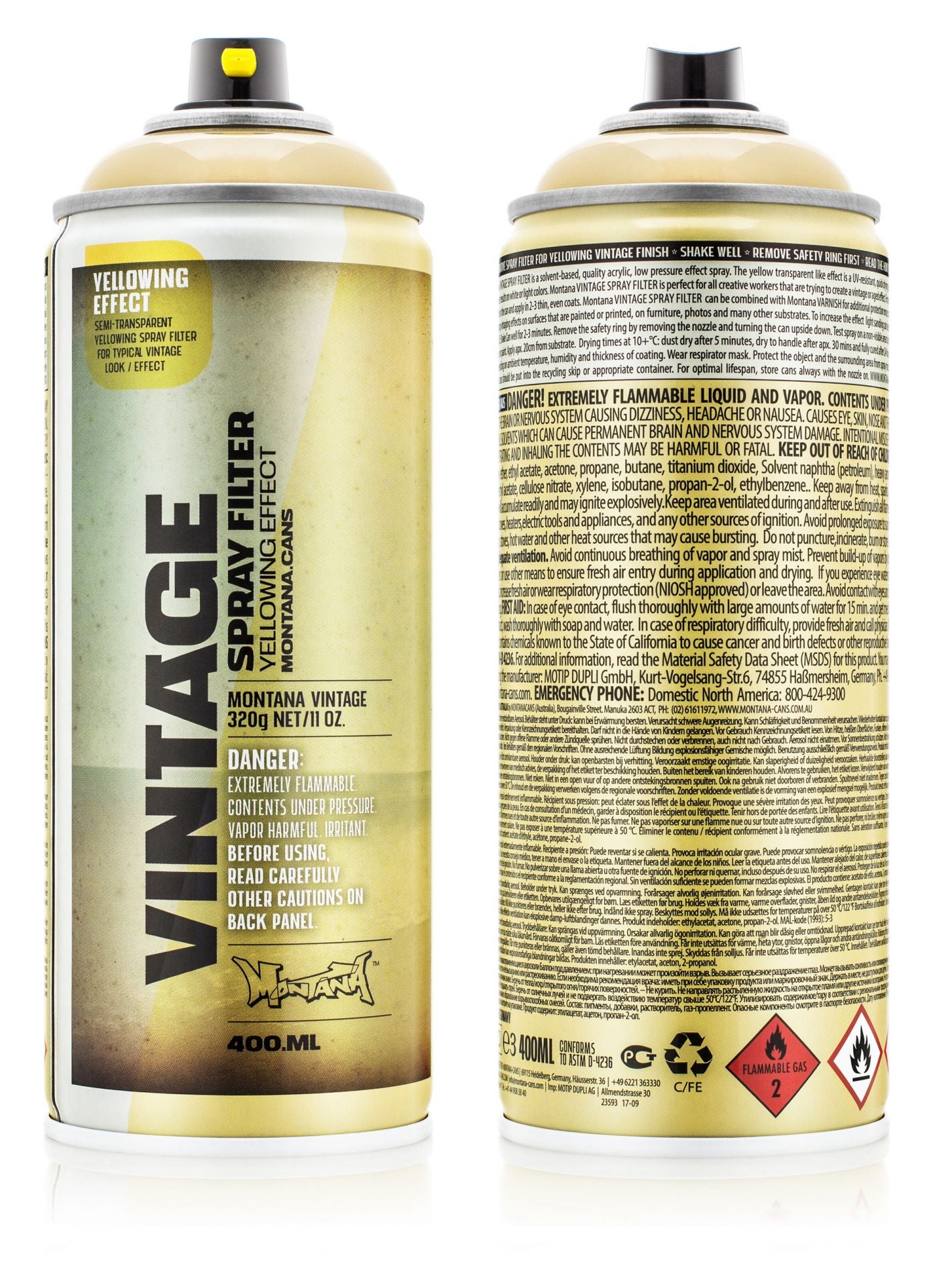 Montana Vintage EFFECT - Vintage Yellow (EV1050)