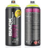 Montana BLACK Spray Paint 400ml - INFRA Yellow (IN1000)