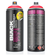 Montana BLACK Spray Paint 400ml - INFRA Red (IN3000)