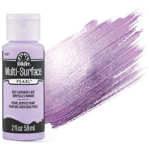 FolkArt Multi-Surface Pearl Acrylic 59ml - Lavender Lace