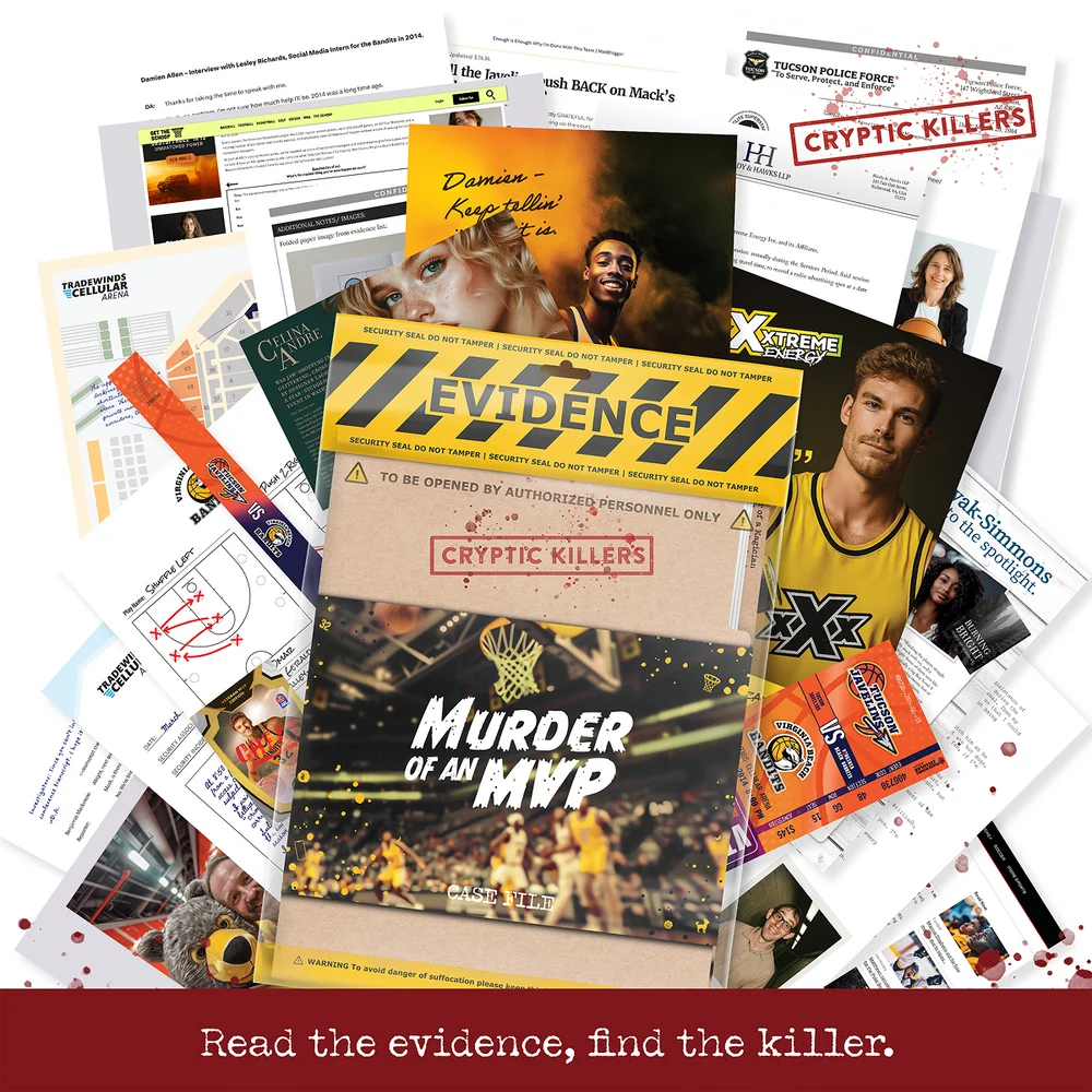 Cryptic Killers - Murder of an MVP