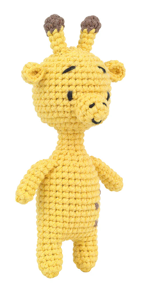Knitty Critters Pouch Pals - Bridget The Giraffe