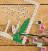 Splat Planet Wood Art Kit - Margarita