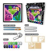 Splat Planet Wood Art Kit - Margarita