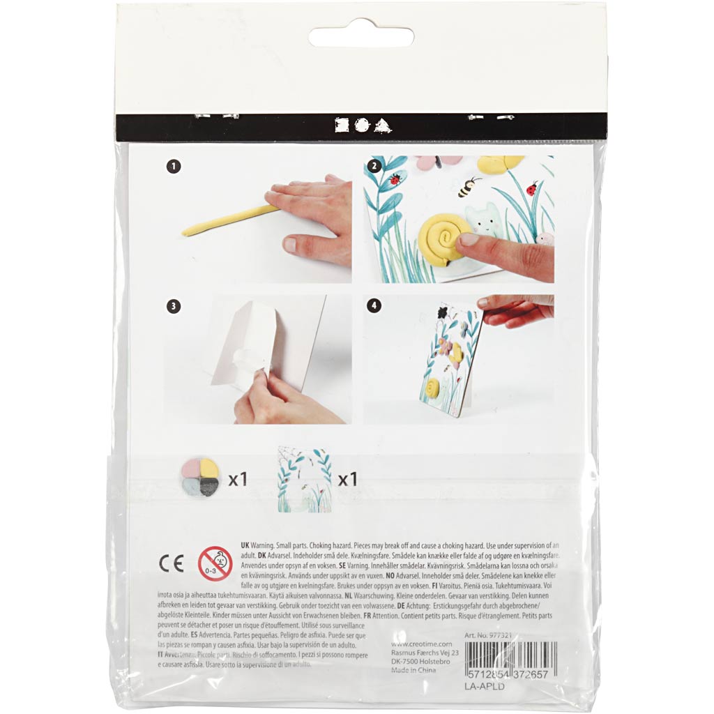 Product packaging with images of hands and a floral design on a white background