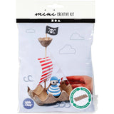 Silk Clay mini creative kit packaging with a pirate-themed craft item.