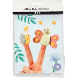 Silk Clay mini creative kit packaging with butterfly and caterpillar figures on a white background