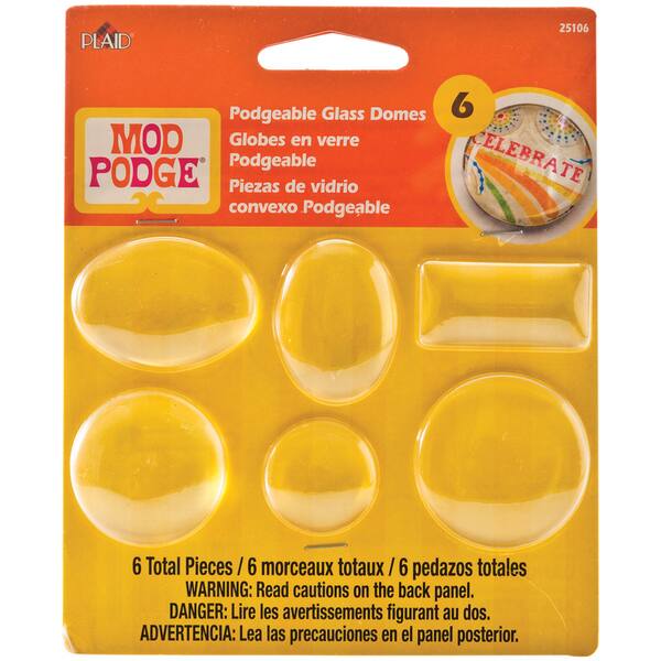 Mod Podge Podgeable Shapes - Glass Domes
