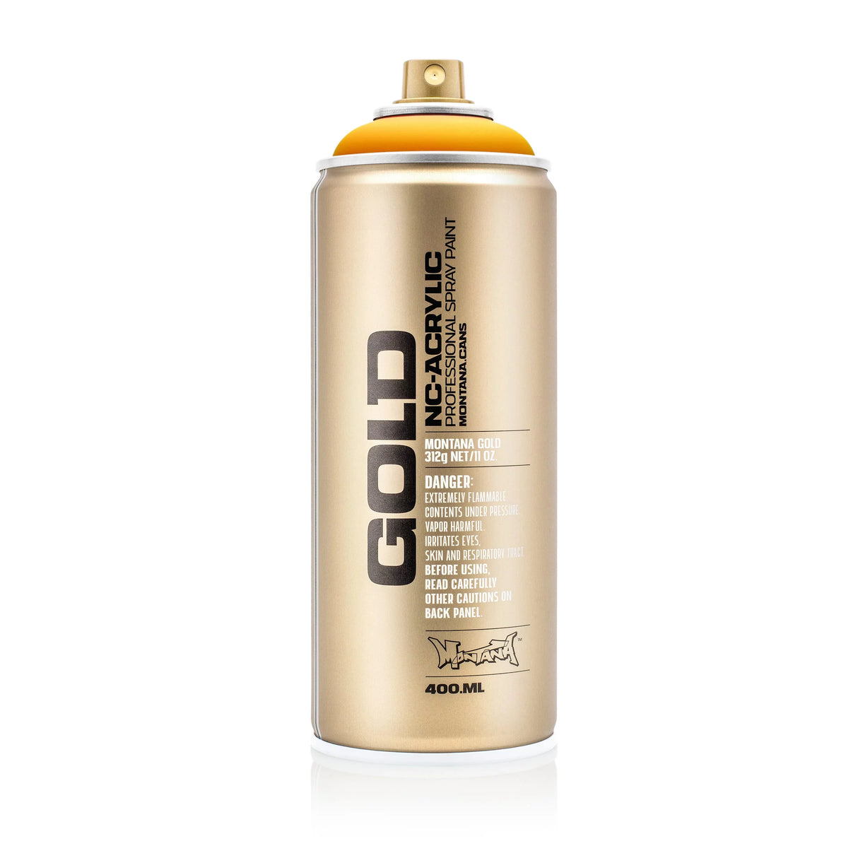 Montana GOLD Spray Paint 400ml - Yolk (G1230)
