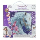 Crystal Art Canvas Kit 30x30cm - Mystic Beauty