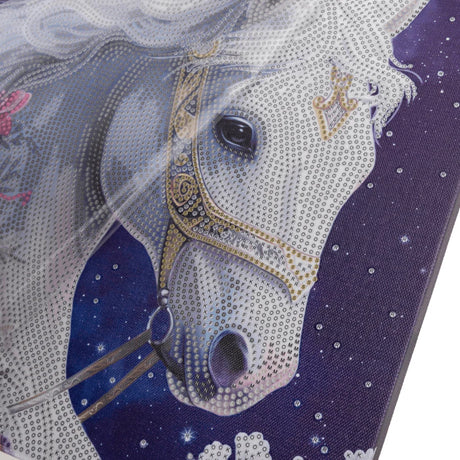 Crystal Art Canvas Kit 30x30cm - Mystic Beauty