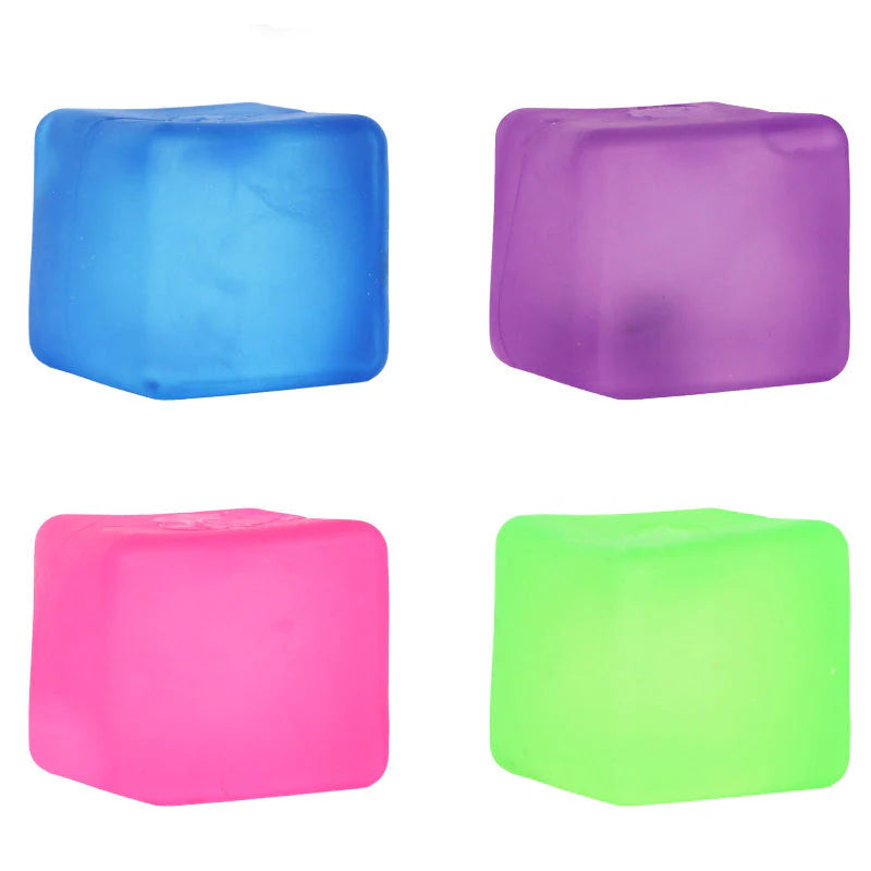 Squeeze Ice Cube Toy 5cm (Assortment)