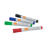 Nobo Glass Whiteboard Marker Assorted (Pack of 4) 1905323