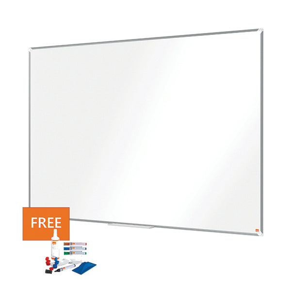 Nobo Premium Plus Enamel Magnetic Whiteboard 900 x 600mm 1915144