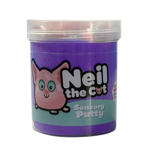 Neil the Cat Slime Sensory Putty