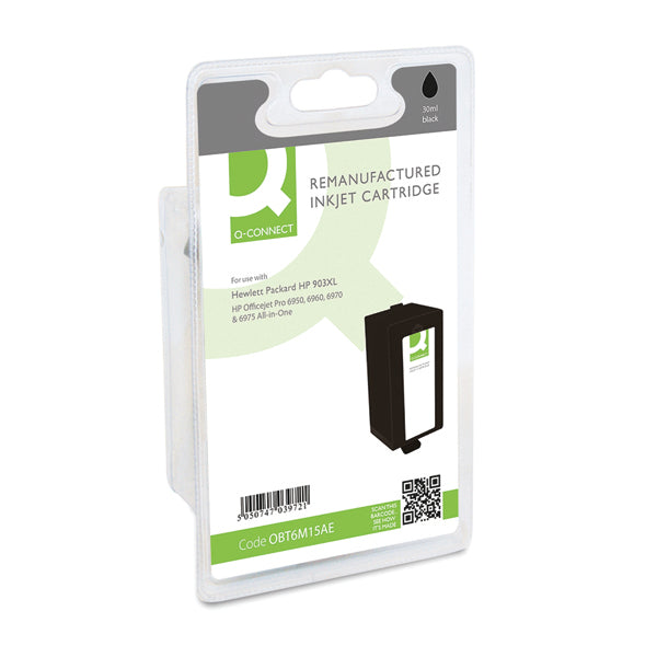 Q-Connect HP 903XL T6M15AE Ink Cartridge Black HY T6M15AE-COMP