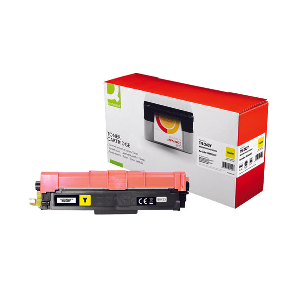 Q-Connect Brother TN-243Y Compatible Toner Cartridge Yellow TN-243Y-COMP