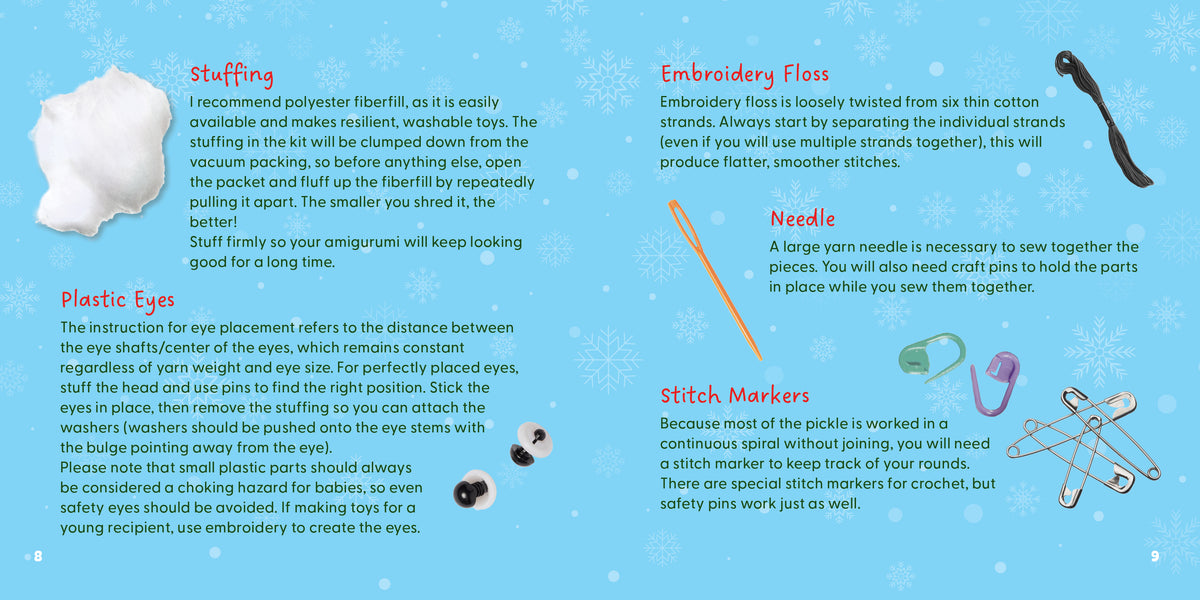 Christmas Pickle Crochet Kit