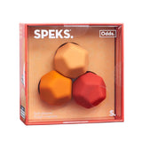 Speks Odds Silicone Fidget Magnets - Orange Planes (3 Pack)