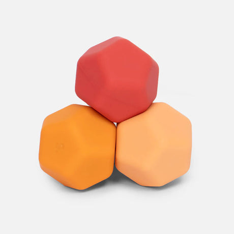 Speks Odds Silicone Fidget Magnets - Orange Planes (3 Pack)