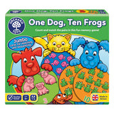 Orchard Toys - One Dog Ten Frogs Game