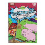 World of Colour A4 96pg Colouring Book - Learning Letters