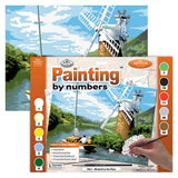 Paint By Numbers Adult Large - Windmill On The River