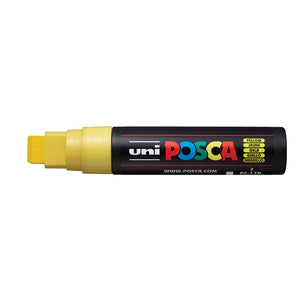 Posca PC-17K Extra Broad Chisel Tip Paint Marker Yellow