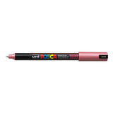 uni Posca Marker PC-1MR Ultra Fine Paint Marker Metallic Red