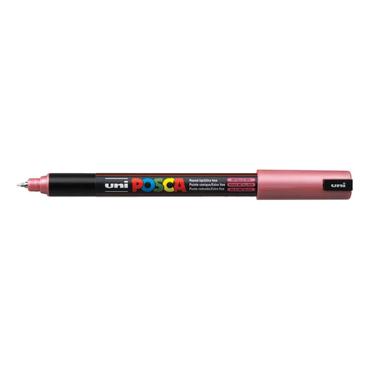 uni Posca Marker PC-1MR Ultra Fine Paint Marker Metallic Red