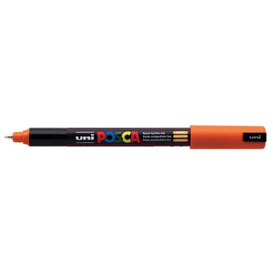 uni Posca Marker PC-1MR Ultra Fine Tip Paint Marker Orange