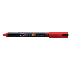 Posca Pc-1Mr Ultra Fine Red Paint Marker